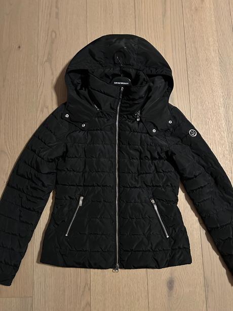 Armani bunda čierna m originál, armani,m