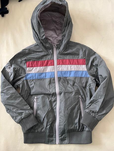 Obojstranná prechodná bunda, benetton,116