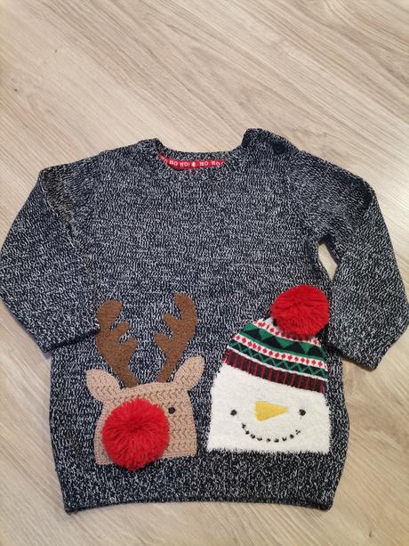 Chlapčenský vianočný sveter, f&f,80