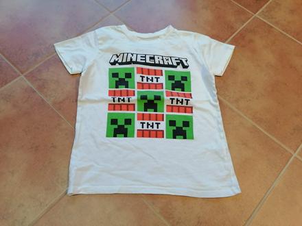 Tričko minecraft, veľ. 134, sinsay,134