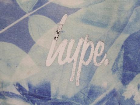 Kvetinová modro-biela mikina hype veľ. 13 r., next,158