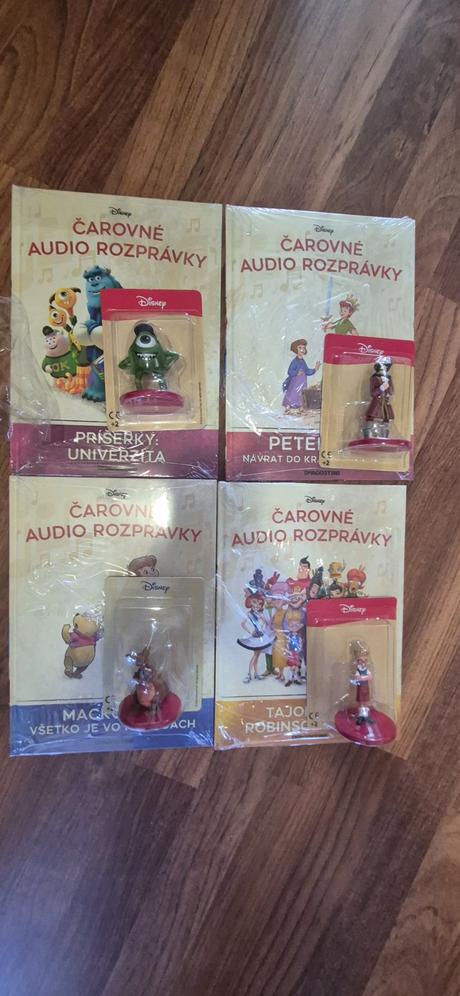 Predám disney čarovné audio rozpravky, 