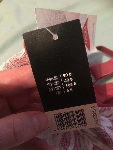 Krásna krajková podprsenka, esmara,90b