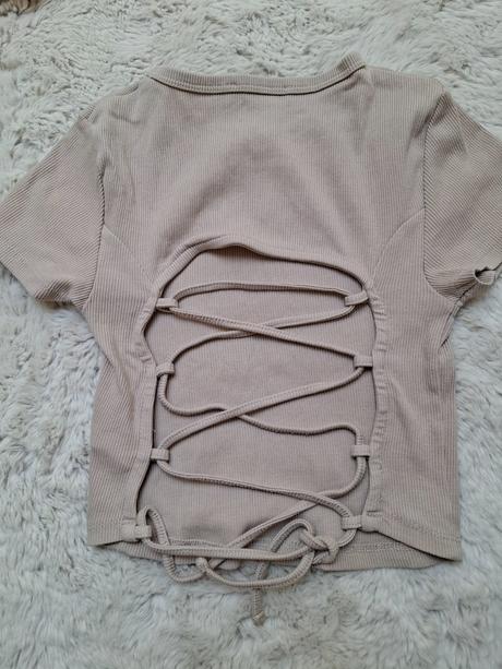 Tričko s výrezom na chrbte, new yorker,xs