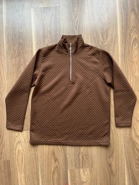 Hnedá vintage mikina s/m, s