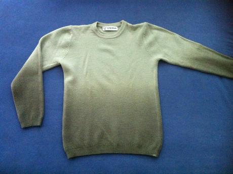 Dvojfarebný svetrík, s