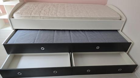 Postel s dvoma matracmi 90cm 200cm, šírka (cm): 95,dĺžka (cm): 210