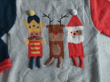 Vianočný sveter zn.george veľ.104-110, 104