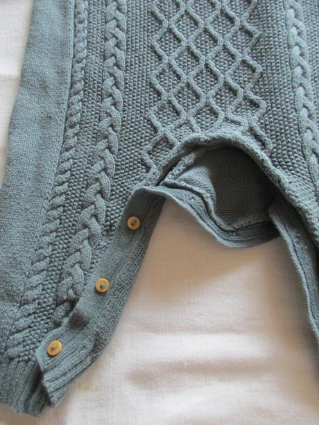 Pletený overál h&m č.74, h&m,86