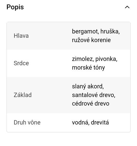 Parfém bella mare 50 ml, 