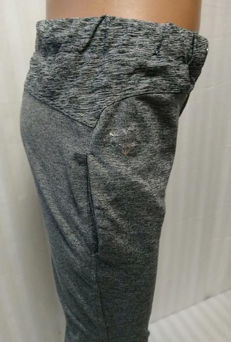 Dievčenské tmavo sivé elastické tepláky, f&f, f&f,128