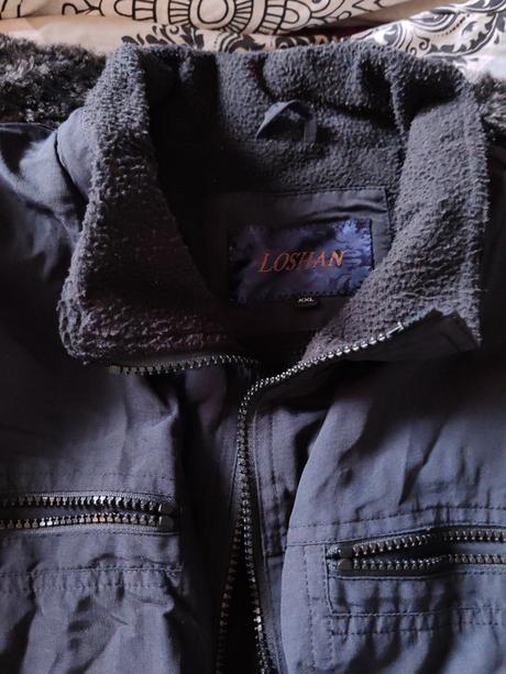 Prechodna bundicka zateplena flisom, xxl