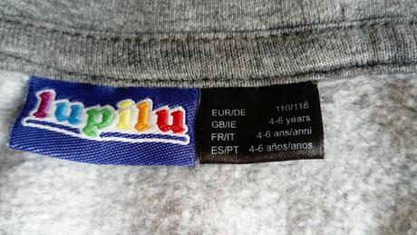 Mikina 4-6 rokov, 110/116, lupilu,110
