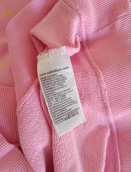 Mikina 1 x oblečená, calvin klein,m