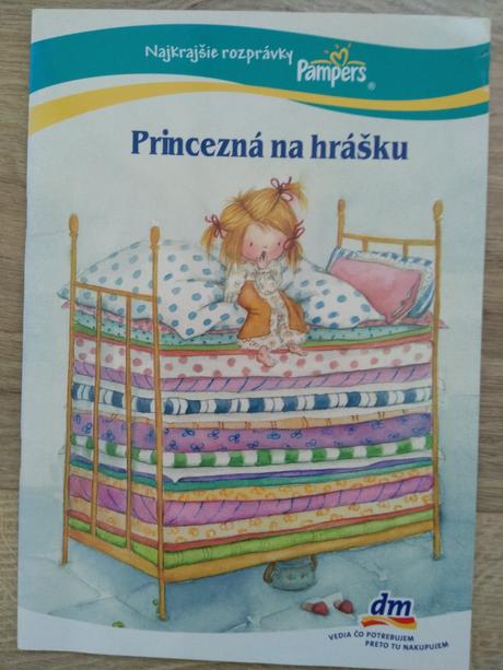 Knižka princezná na hrášku, 