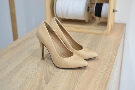 Béžové lodičky 36, 36