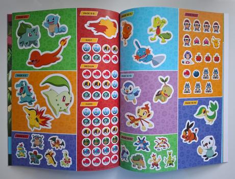 Knižka "pokémon" s aktivitami a nálepkami,