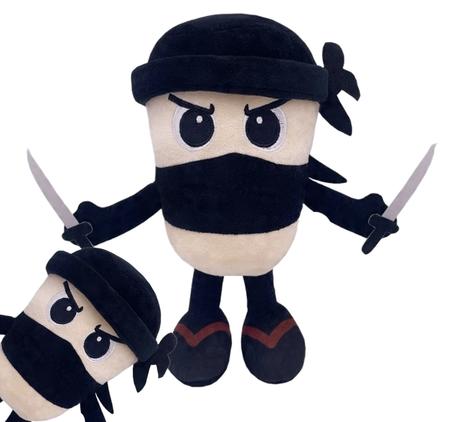 Plyšový tralalero tralala brainrot cappucino assas,