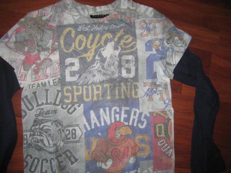 Tričko s dlhým rukávom sisley, sisley,128