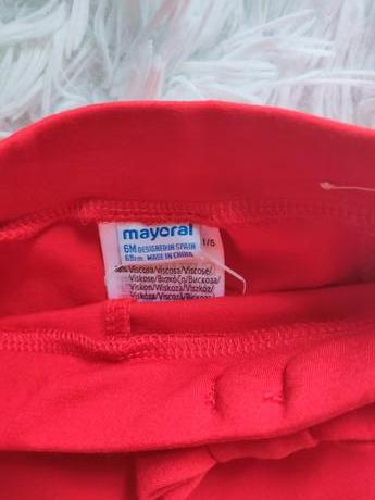 Cervené legíno nohavice, mayoral,68