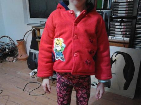 Detská zimná bunda, 104