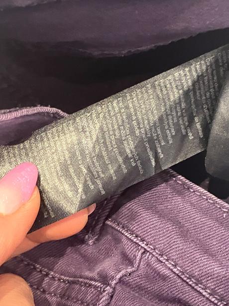 Dievčenské rifle fiaľové (134), 134