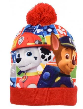 Čiapka paw patrol rh 4143 červená, disney