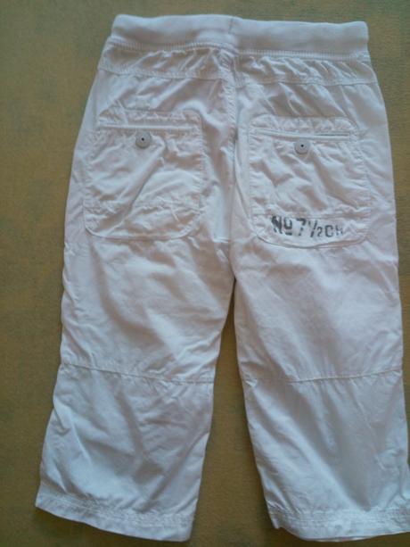 Trojštvrťové nohavice, zara,152