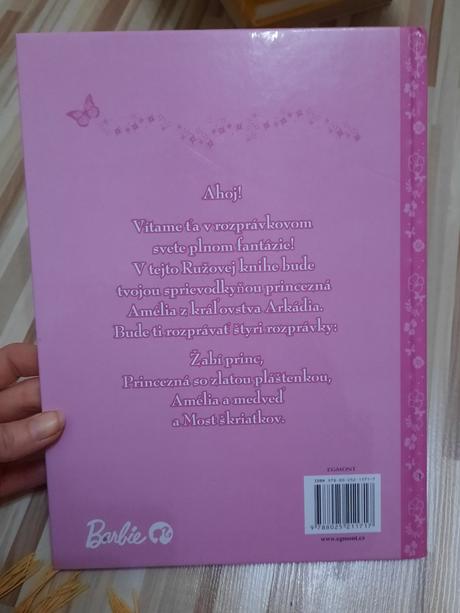 Barbie ružová a zelená kniha rozprávok, 