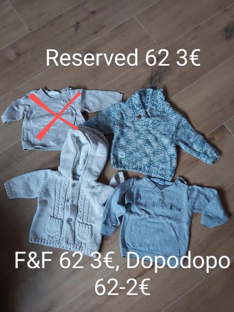 Oblečenie 62, 50–62