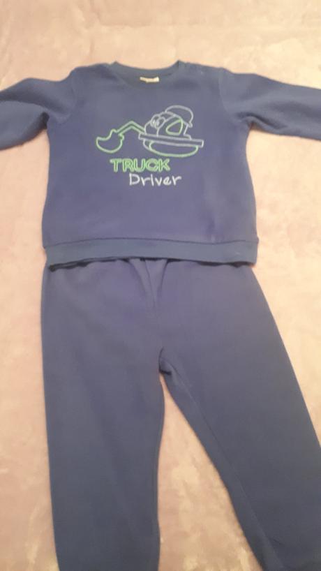 Flisove dvojdielne pyzamo, fagottino,86