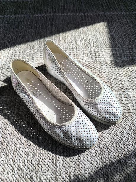 Letné topánky, baleríny, protetika,40