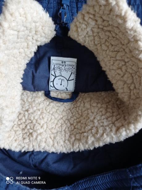 Zimná kombinéza, h&m,68