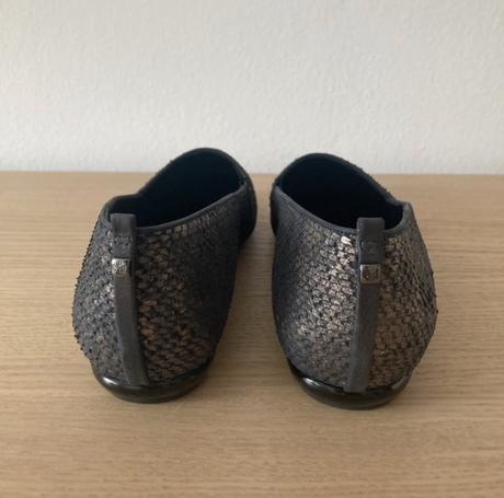 Hogl loaferky kožené vzor hadia koza 38,5, 38
