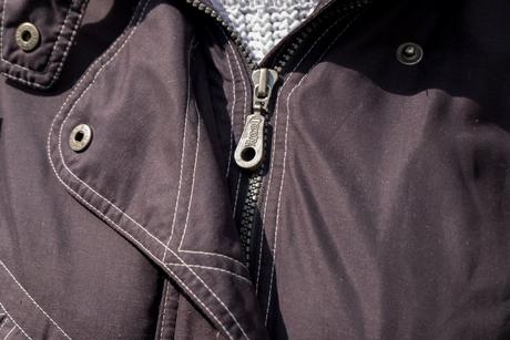 Zimná bunda s kapucňou 42, 42