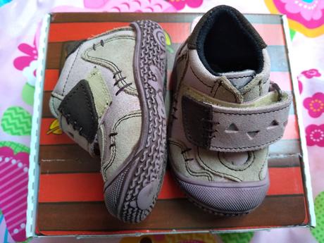 Topánky prechodné kožené, santé,19