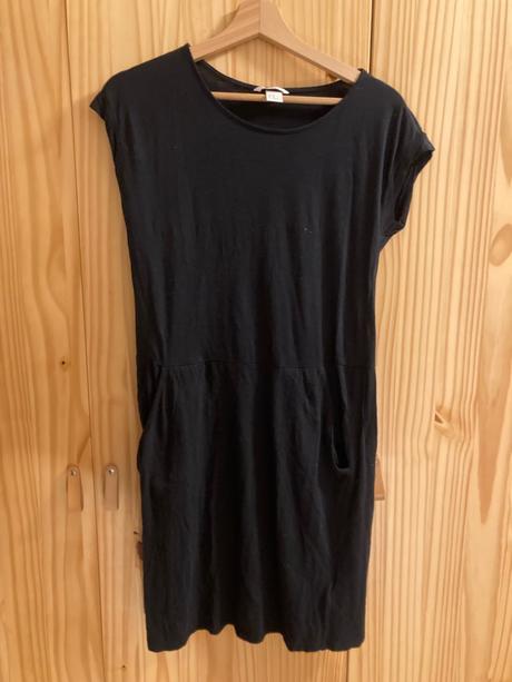 Čierne šaty, h&m,xs