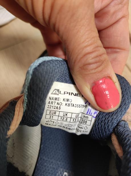 Tenisky 31, alpine pro,31