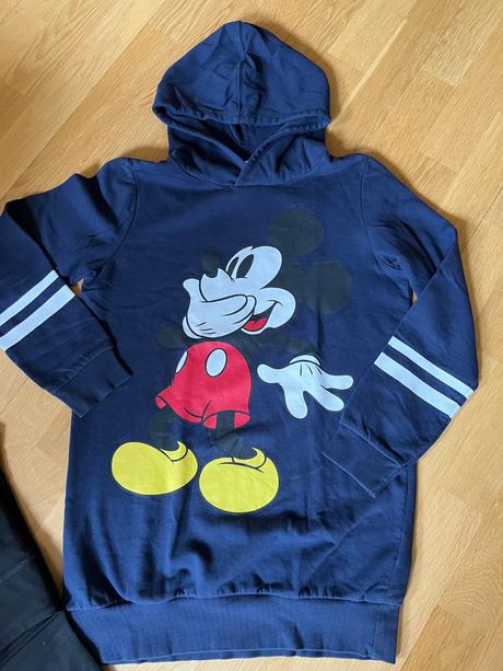 Predĺžená mikina s mickey, h&m,152