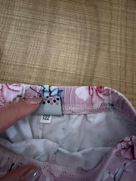 Kvietkované legínky lilly grey, 122