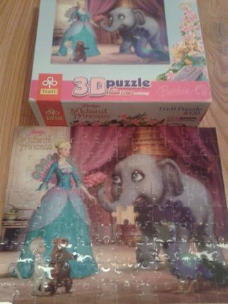 3 d puzzle - 1,50 eur,