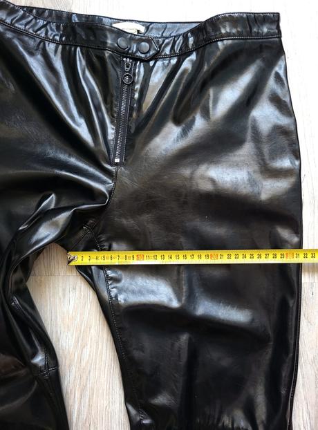 Vynilové/lakované nohavice h&m 44, h&m,xl