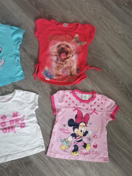 6x tričko 74/80, disney,74