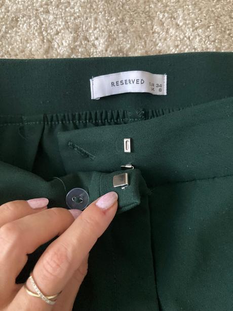 Dámske cigaretové nohavice xs, reserved,xs