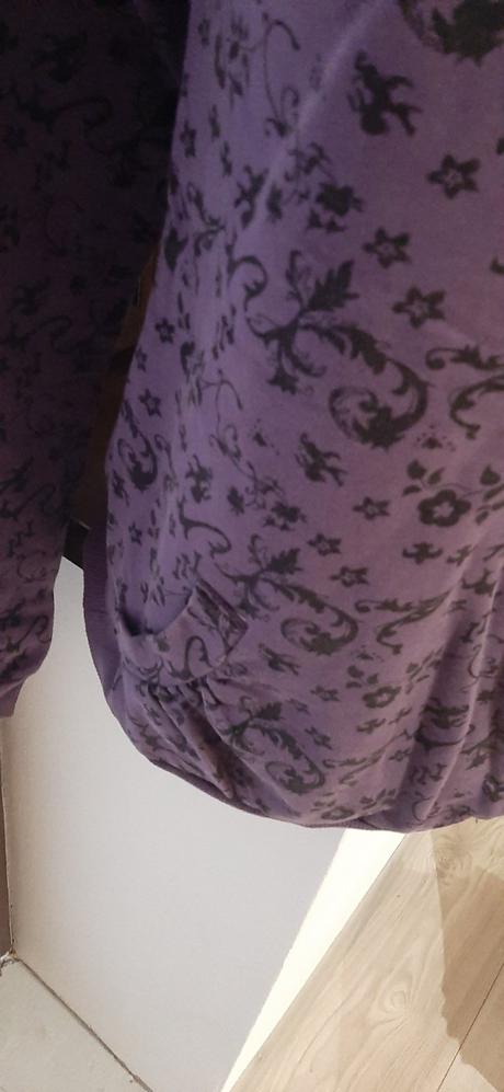 Moderna fialova mikina, s