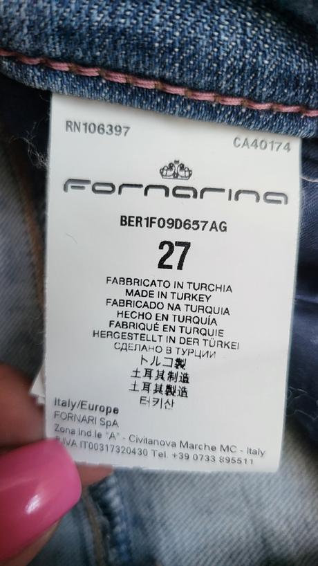 Dámske rifle fornarina, fornarina,28