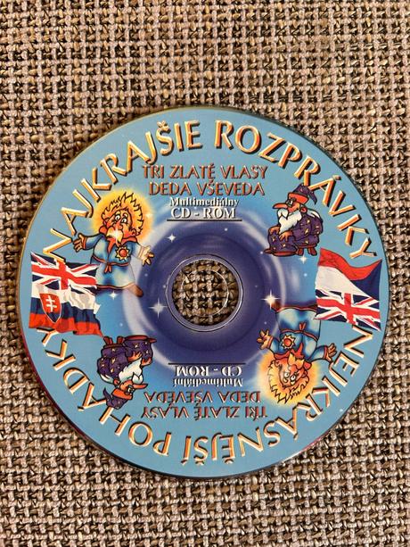 Multimediálne cd_rozprávky v angličtine_11 ks,