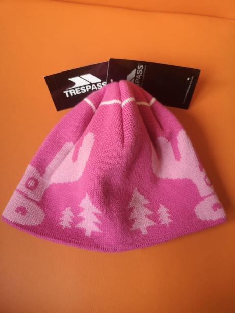 Trespass dievčenská zimná čiapka veľkosť 5-7 rokov, 110 / 116 / 122