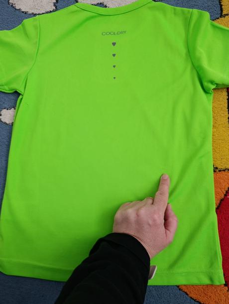 Funkčné, športové tričko krikľavo zelene neónové, alpine pro,140