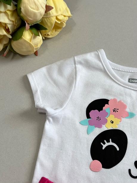 Garanimals dievčenská sukňa a tričko 12 mesiacov, 74